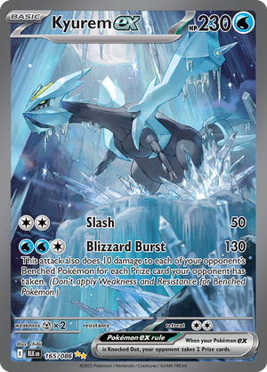 Kyurem EX - 165-086 - Special Illustrator Rare
