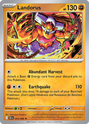 Landorus - 053-086 (Master Ball)