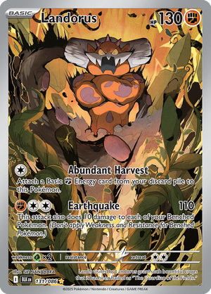 Landorus - 131-086 - Illusrator Rare