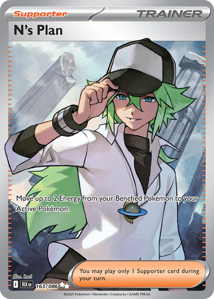 N's Plan - 162-086 - FULL ART
