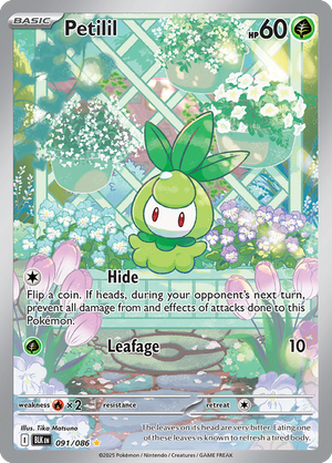 Petilil - 091-086 - Illusrator Rare