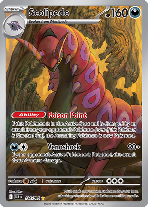 Scolipede - 134-086 - Illusrator Rare