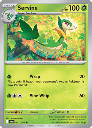 Servine - 002-086 (Master Ball)