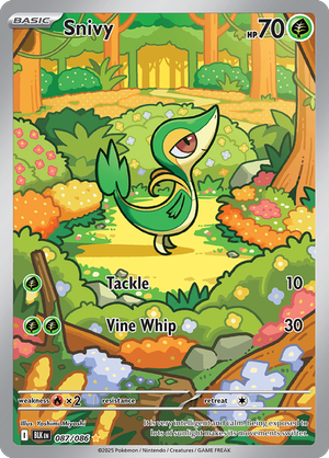 Snivy - 087-086 - Illusrator Rare