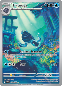 pokemon s v black bolt tirtouga 106 086 illusrator rare