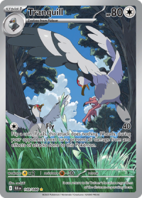 pokemon s v black bolt tranquill 149 086 illusrator rare