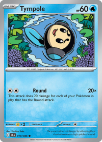 pokemon s v black bolt tympole 019 086 poke ball