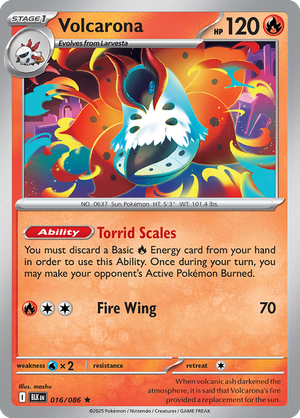 Volcarona - 016-086 (Poke Ball)