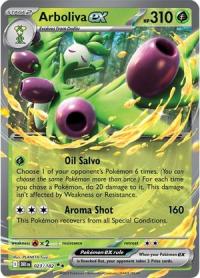 pokemon s v destined rivals arboliva ex 023 182