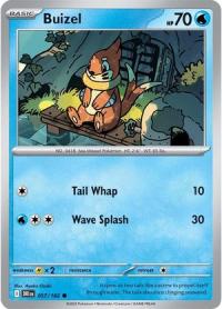 pokemon s v destined rivals buizel 057 182