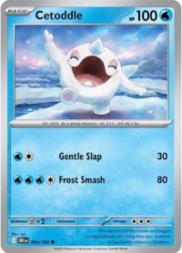 pokemon s v destined rivals cetoddle 064 182