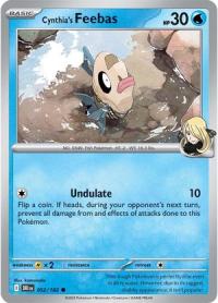 pokemon s v destined rivals cynthia s feebas 052 182