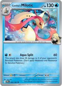 pokemon s v destined rivals cynthia s milotic 053 182