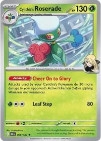 pokemon s v destined rivals cynthia s roserade 008 182