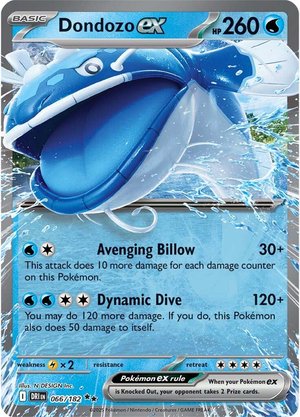 Dondozo EX - 066-182
