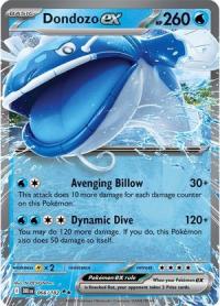 pokemon s v destined rivals dondozo ex 066 182