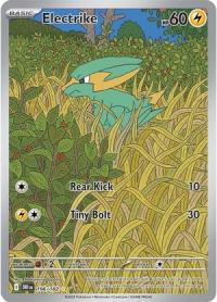 pokemon s v destined rivals electrike 196 182 illustrator rare