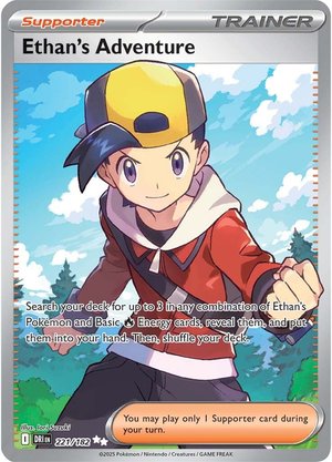 Ethan's Adventure - 221-182 - FULL ART