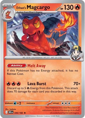 Ethan's Magcargo - 036-182 (RH)