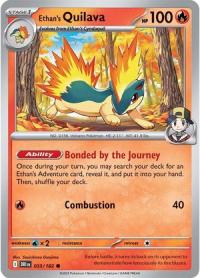 pokemon s v destined rivals ethan s quilava 033 182