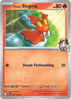 Ethan's Slugma - 035-182 (RH)