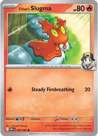 pokemon s v destined rivals ethan s slugma 035 182