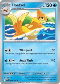 pokemon s v destined rivals floatzel 058 182