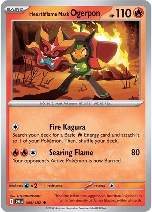 Hearthflame Mask Ogerpon - 044-182