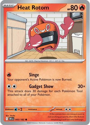 Heat Rotom - 043-182 (RH)