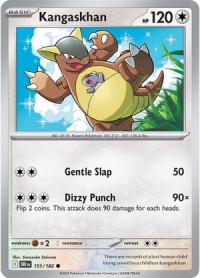 pokemon s v destined rivals kangaskhan 151 182
