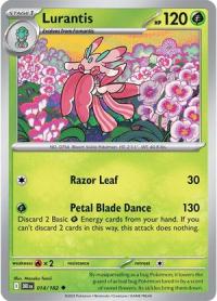 pokemon s v destined rivals lurantis 014 182