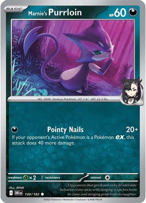 Marnie's Purrloin - 130-182 (RH)