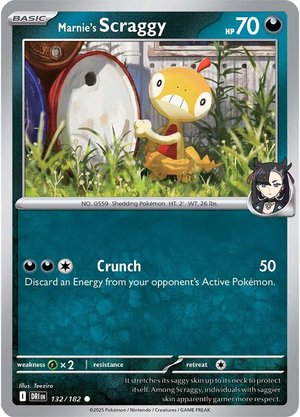 Marnie's Scraggy - 132-182 (RH)