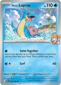 pokemon s v destined rivals misty s lapras 050 182