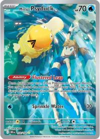pokemon s v destined rivals misty s psyduck 193 182 illustrator rare