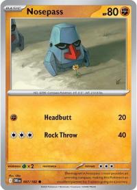 pokemon s v destined rivals nosepass 097 182