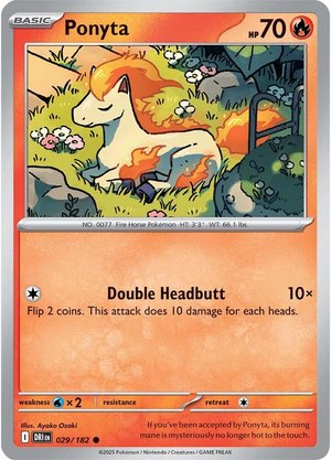 Ponyta - 029-182 (RH)