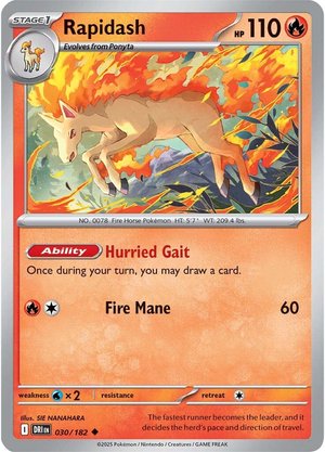 Rapidash - 030-182 (RH)