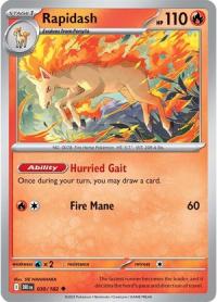pokemon s v destined rivals rapidash 030 182 rh