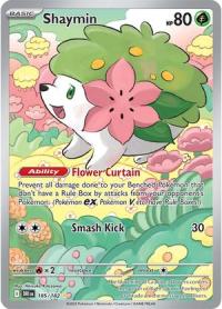 pokemon s v destined rivals shaymin 185 182 illustrator rare