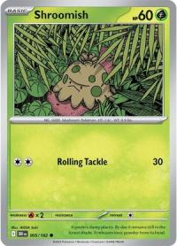 pokemon s v destined rivals shroomish 005 182