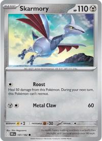 pokemon s v destined rivals skarmory 141 182 rh