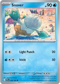 pokemon s v destined rivals snover 059 182