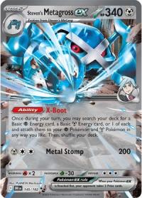 pokemon s v destined rivals steven s metagross ex 145 182