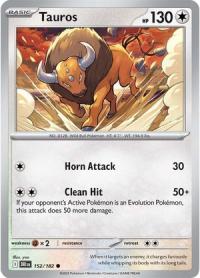 pokemon s v destined rivals tauros 152 182