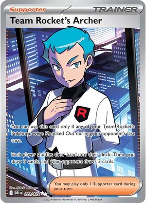 Team Rocket's Archer - 223-182 - FULL ART