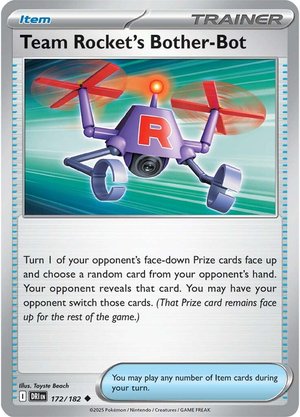 Team Rocket's Bother-Bot - 172-182