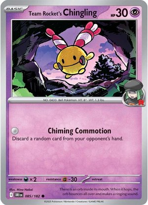 Team Rocket's Chingling - 085-182 (RH)