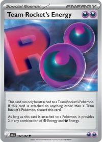pokemon s v destined rivals team rocket s energy 182 182