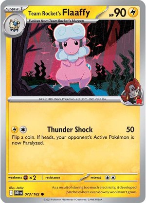 Team Rocket's Flaaffy - 073-182